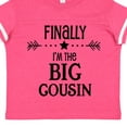 thumbnail image 4 of Inktastic Finally I'm the Big Cousin Boys or Girls Toddler T-Shirt, 4 of 5