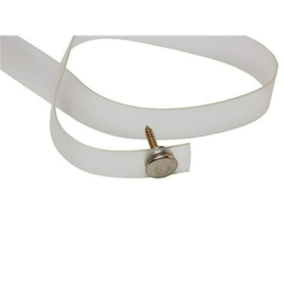 A750 18 In. Plastic Tie Back - Clear