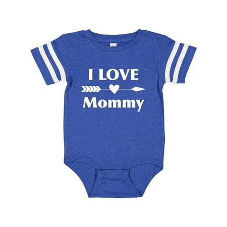 

Inktastic I Love Mommy Gift Baby Boy or Baby Girl Bodysuit