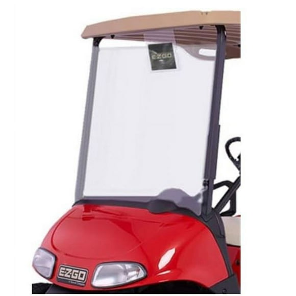 Full, Clear Windshield for EZGO RXV Golf Carts with Factory Short Top (2013+)