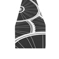 thumbnail image 3 of MKHERT Black Wheels Table Runner for Office Kitchen Dining Wedding Party Home Decor 14x72 inch, 3 of 3