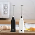 thumbnail image 5 of Handheld Mixer Milk Frother Foamer Cream Whisk Cooking Stirrer,Black, 5 of 6