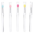 thumbnail image 5 of DINHEAROM 5Pcs Silicone Makeup Brush Eyeshadow Applicator for Professional Makeup Studios and Home Use, 5 of 8