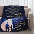 thumbnail image 6 of Dad Blanket, Best Dad Ever Gifts for Dad from Daughter Son 60"x 50", Unique Birthday Father''s Day Presents for Daddy Stepdads Husband Men, Soft Flannel Throw Blankets for Couch Bed, 6 of 6