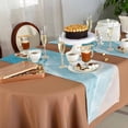 thumbnail image 6 of Table Runner 72 Inches Long for Kitchen Dining, Blue Coastal Wave Dresser Scarf Farmhouse, Dining Table Decorations for Wedding/Parties, Summer Modern Ocean Beach 18 x 72 In, 6 of 9
