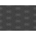 thumbnail image 1 of Ahgly Company Indoor Rectangle Patterned Charcoal Black Area Rugs, 6' x 9', 1 of 1