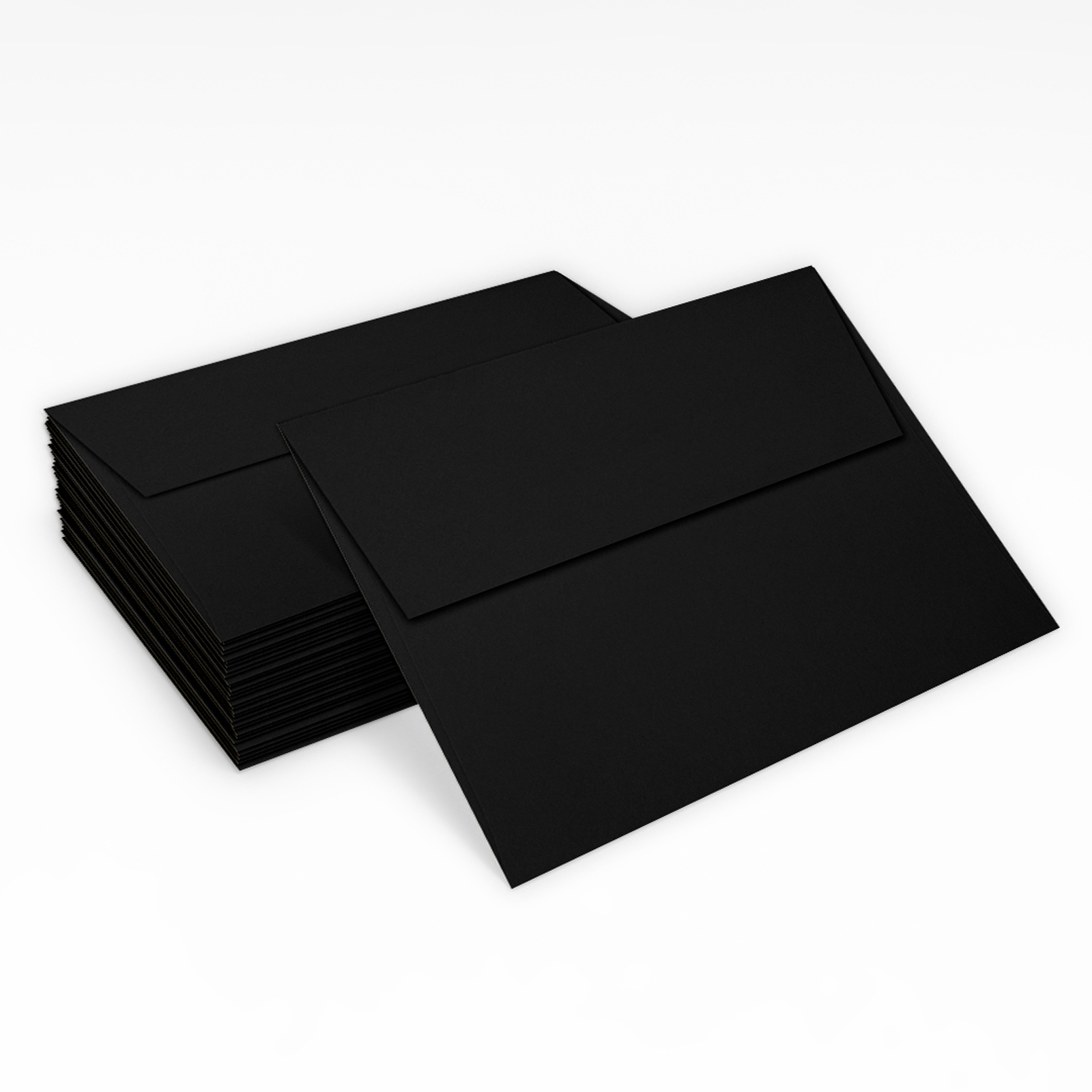 LUXPaper A7 Invitation Envelopes, 5 1/4 x 7 1/4, Midnight Black, 1000/Pack