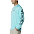 thumbnail image 3 of Men's Columbia PFG UPF 50 Terminal Tackle™ Long Sleeve Shirt Color: Gulf Stream Size: XL, 3 of 5