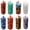 Seven chakra 8pcs, variant on MATROOY Natural Seven Chakras Crystal Hexagonal Column Crystal Point Mineral Ornament-Lapis lazuli