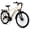 Beige, variant on HILAND 26" Electric Bike for Adults with 500W Brushless Motor, 40Miles 20MPH Electric Mountain Bike with 36V 7.8AH Removable Battery UL2849,Beige