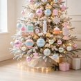 thumbnail image 6 of Neoargh 80 Pack Christmas Balls Ornaments, Macaron Shatterproof Christmas Ornaments Set, Xmas Seasonal Cute Hanging Pendants Gift Package for Tree Party Holiday Indoor Decor, 6 of 6