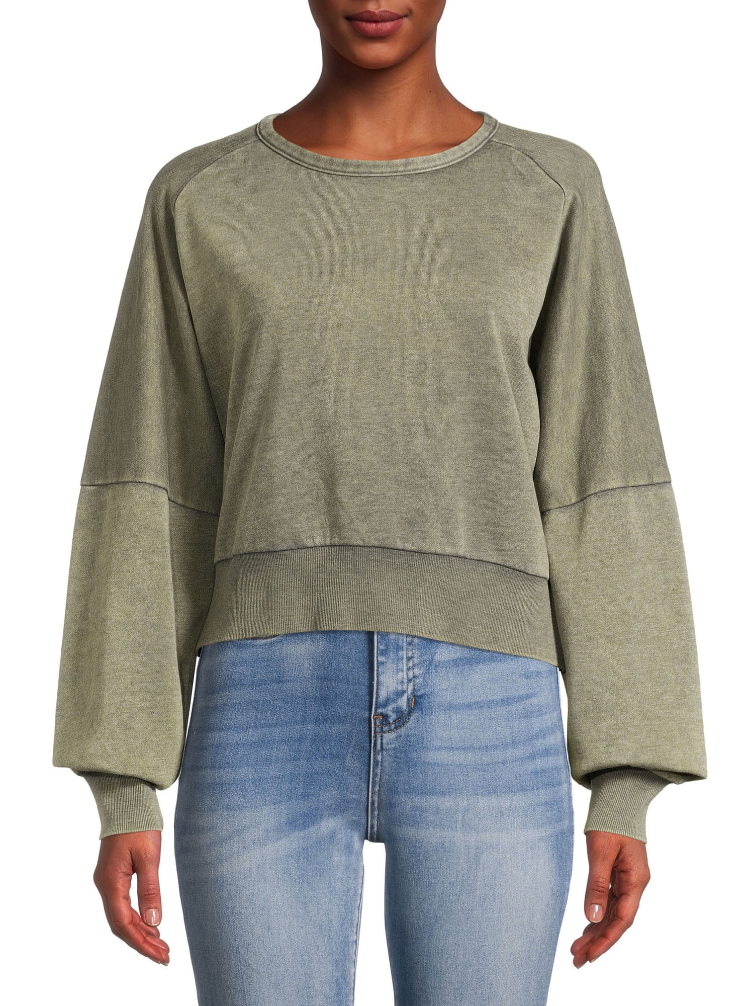 twist back sweatshirt