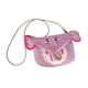 thumbnail image 4 of Bolso bandolera informal, práctico y moderno con forma de animal para mujer, ideal para ir de compras a la playa. Elefante de color rojo morado, 4 of 9