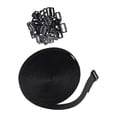 thumbnail image 2 of lionlar Cable Ties Cable Ties, Multifunctional Cable Storage Organization, Cable Straps, 6m With 25 Buckles, 2 of 9