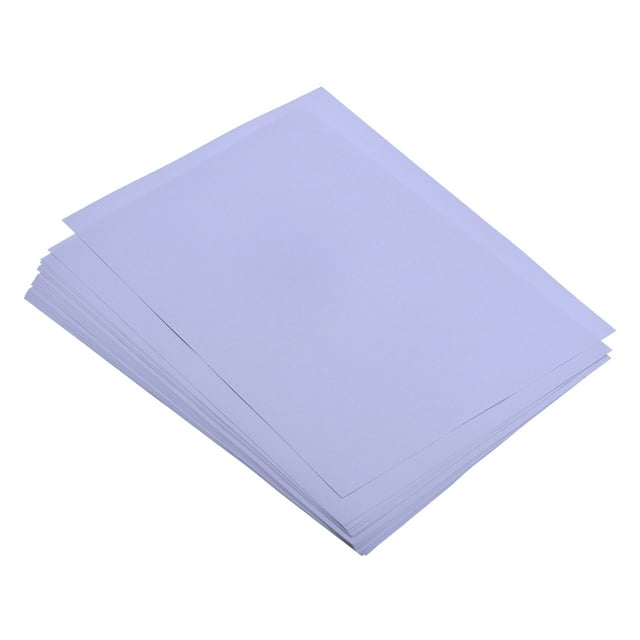 Uxcell Colored Copy Paper 16.5x11.7" 80gsm Light Purple 25 Sheets