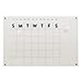 thumbnail image 3 of Parisloft Large Reusable Acrylic Wall Calendar, Clear Acrylic Monthly Wall Mounted Calendar, Month Planner for Home, Office, School, Task Organizer, 36 x 24 Inches, 3 of 4