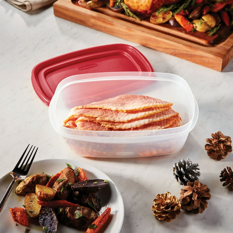 Rubbermaid Easy Find Lids Containers, Value Pack - 2 containers