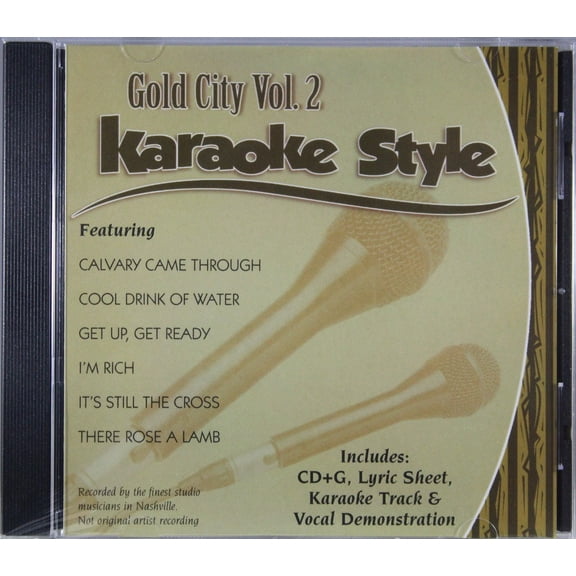 Gold City Volume 2 Daywind Christian Karaoke Style NEW CD G 6 Songs