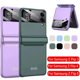 thumbnail image 2 of Flip4 Flip5 Magnetic Case For Samsung Galaxy Z Flip 5 4 3 5G Full Protection Hinge Luxury Cover Shell Camera Glass on Z Flip 3 4, 2 of 5