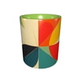 thumbnail image 2 of Colorful Abstract Vibrant Geometric Shapes Curves Coffee Mug Fun Custom Ceramic Mugs 11oz Green, 2 of 5