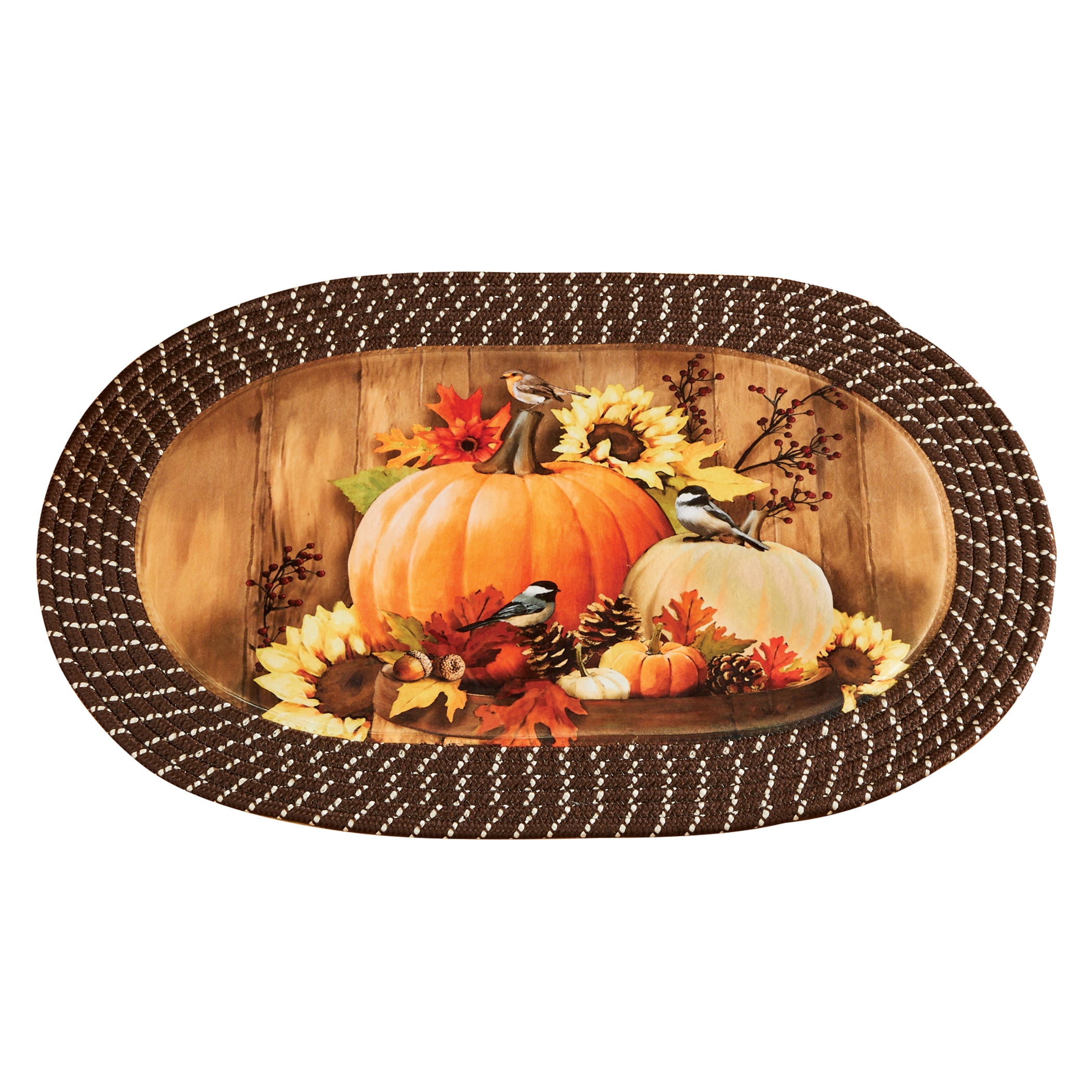 BETTKEN Kitchen Floor Mat Autumn Pumpkins Sunflower Non Slip Doormat Area Rugs Runner for Living Room Hallway Bedroom Bathroom Entryway Indoor Outdoor Washable Carpet,2X6 Feet BETTKEN Kitchen Floor Mat Autumn Pumpkins Sunflower Non Slip Doormat Area Rugs Runner for Living Room Hallway Bedroom Bathroom Entryway Indoor Outdoor Washable Carpet,2X6 Feet