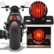 thumbnail image 1 of RV Luz trasera redonda de metal negro para motocicletas ATV, luz trasera, luz de marcha, luz de freno brillar Electrónica, 1 of 5