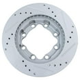 thumbnail image 4 of TRQ Performance Brake Rotor Coated & Ceramic Pad Front Kit w/Chemicals BKA17550 Fits select: 1988-2000 CHEVROLET GMT-400, 1989-2000 GMC SIERRA, 4 of 8
