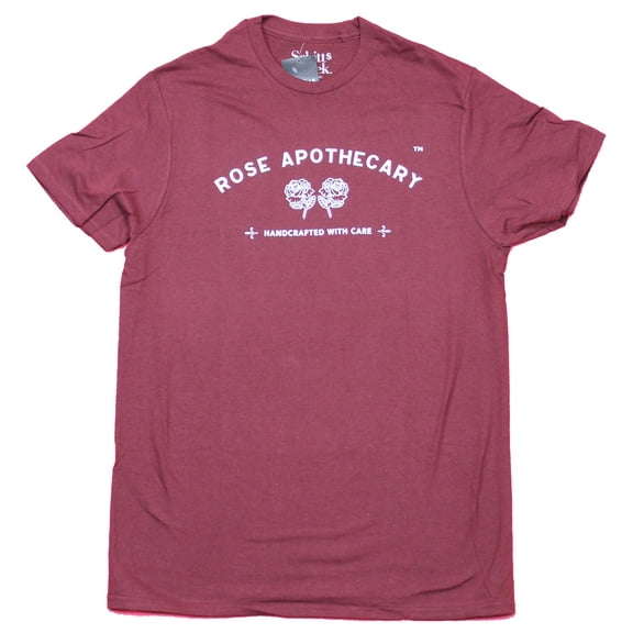 Schitt's Creek Mens T-Shirt - Rose Apothecary Handcrafted With Care (Medium)