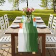 thumbnail image 4 of Table Runners 72 Inches Long Dress Scarves, Ombre Waves Farmhouse Kitchen Table Runner, Coffee Tablerunners, Abstract Art Gradient Sage Green Modern 14x72 Inch, 4 of 9
