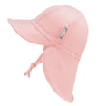 thumbnail image 2 of JAN & JUL Infant Sun-hat for Summer with Strings and Neck Flap (Rose Quartz, Size S: 3-6m), 2 of 8