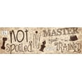 thumbnail image 2 of Grey, Jace 18x9 White Modern Wood Framed Museum Art Print Titled - Dog Mate, 2 of 4