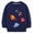 Dark Blue, variant on WXFAZCVU Boys Crewneck Long Sleeve Shirts Pullover Graphic Tee Tops Kids Fashion Going Out Size 7-8 Years