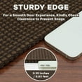 thumbnail image 2 of Woven Area Rug x Ft Washable Rugs for Entryway Non Slip Braided Throw Rugs Bedroom Rugs Cotton Entry Rug Cotton Floor Carpet for Bedroom Dining Room Living Room Orange/Tan/, 2 of 8