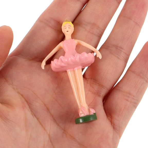LOLIPPYY 6-Pack Ballet Dancer Figurines with Automatic Rotating Motion, Lightweight and Decorative Collectible Set