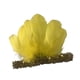 thumbnail image 3 of Diadema de plumas, elegante tocado decorativo con lentejuelas y plumas para fiestas y festivales. Amarillo, 3 of 9