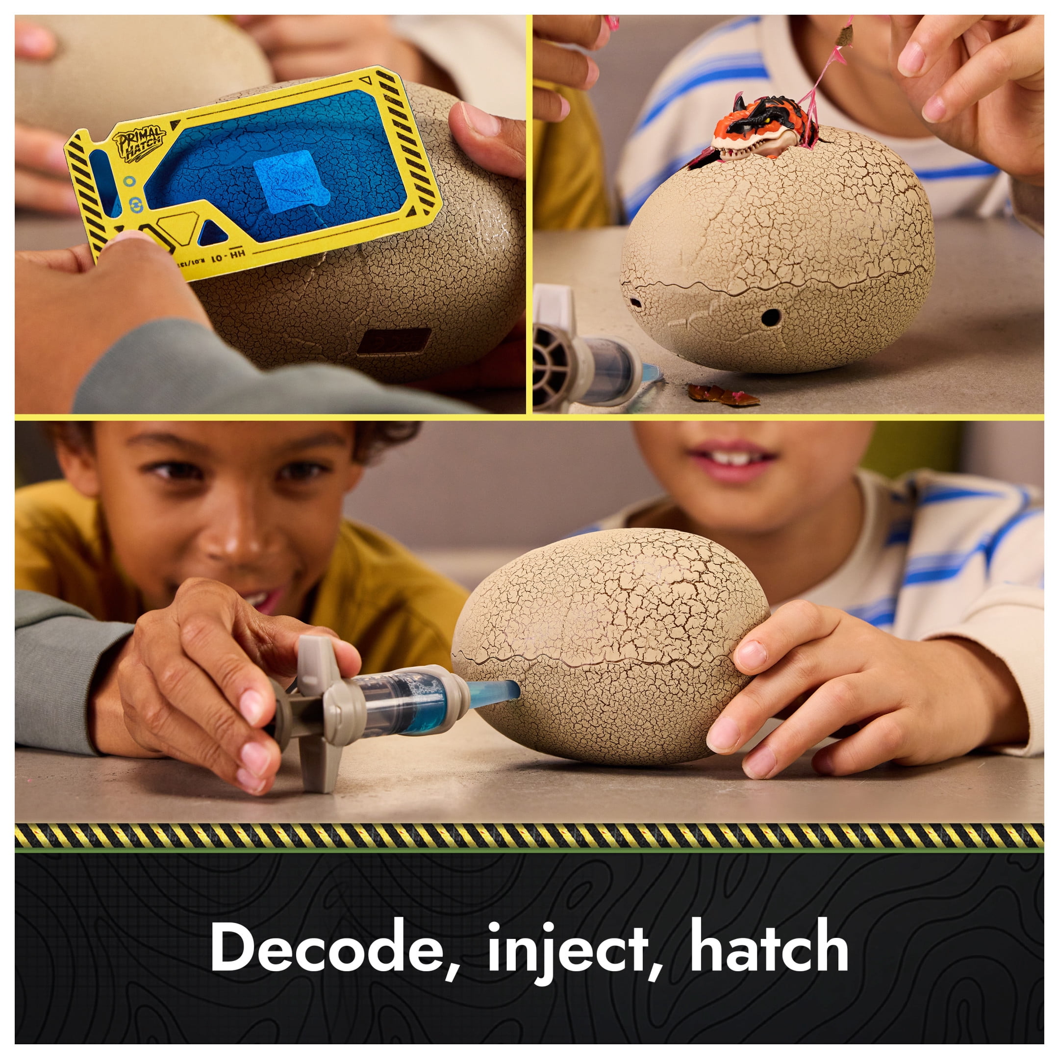 A*)様 マルチャミー・フワロス　プリシク、コレクター、シク3枚セット① Primal Hatch Hybrid Hatchers, Dinosaur Toys for Kids Ages 5 and up