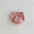 thumbnail image 4 of Liyamei Baby Girls Ruffle Waist Shorts with Elastic for Summer Play Size 0-2,Pink, 4 of 4