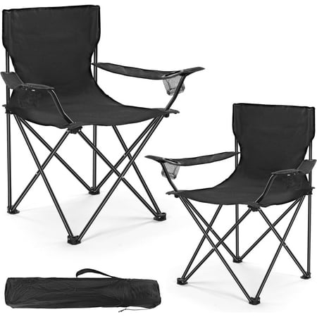 2 pack lightweight camping chairs product