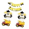 thumbnail image 4 of Cintas Doradas de Papel de Aluminio BLESIY Pancarta HAPPY BIRTHDAY Adorno Fiesta de cumpleaños, 4 of 7