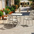 thumbnail image 3 of Compamia Paris Square Table 31 inch White, 3 of 6