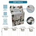 thumbnail image 6 of White Magnolia Table Runner - 72 Inch Long Spring Floral Blossom Flowers Plants Light Blue Cotton and Linen Blended Dress Scarves Farmhouse Table Runner for Kitchen Dining, Coffee Table, 13" x 72", 6 of 8