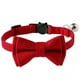 thumbnail image 1 of Collar de gato personalizado con lindo moño y cascabel, collar ajustable para perros pequeños, mascotas, 1,0 x 28 cmS 1,0 x 28 cmEstilo: Estilo 1;, 1 of 6