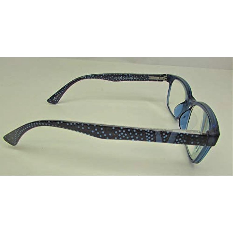 Foster Grant Womens Aurelia E.glasses Blue Light Glasses, Teal, 53 mm US