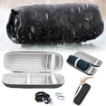 thumbnail image 1 of EVA Storage Case Compatible for Exterior Protector Carrier JBL CHARGE5 Bluetooth Speaker Shockproof Storage Bag Waterproof Protective Sleeve Black and gray, 1 of 9