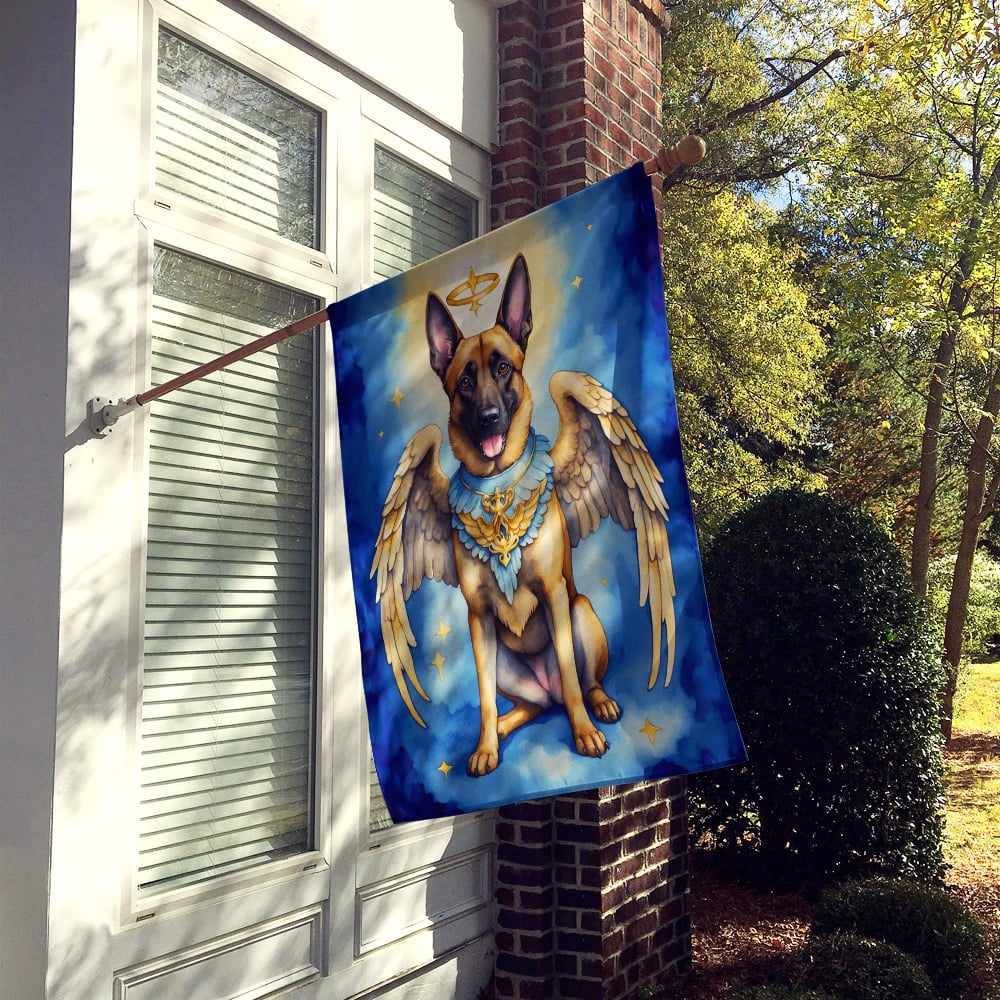 Belgian Malinois My Angel House Flag 28 in x 40 in