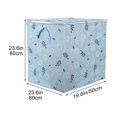 thumbnail image 7 of Djunllk Storage Bags for Clothes, Large Storage Bags with Handles Zipper Lids, Multiple Styles and Sizes, Clothes Organization for Comforters Bedding Foldable, Clothes Storage Bins, 7 of 7