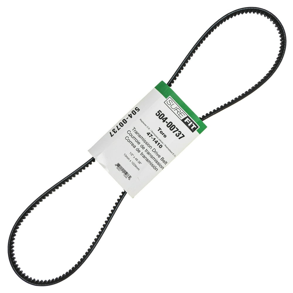 SureFit Transmission Drive Belt Replacement for Toro 471410 Rear