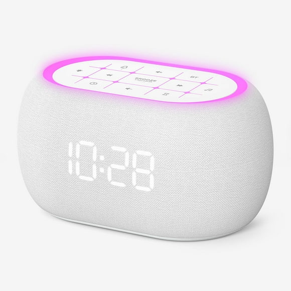 Despertador tipo máquina de sonido White Noise ANJANK con Bluetooth