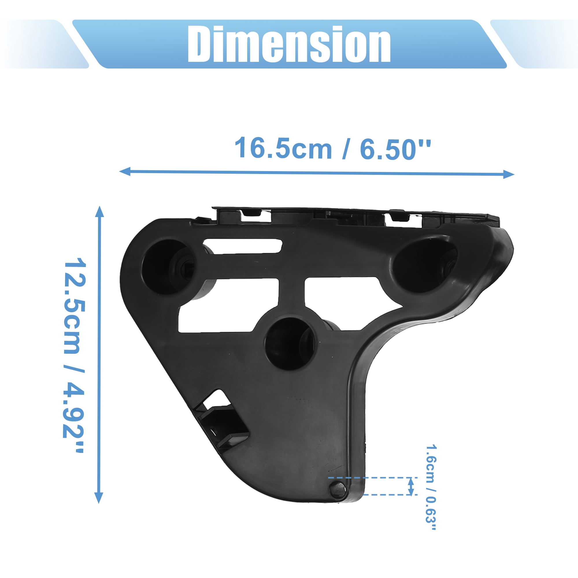 Unique Bargains Front Bumper Mounting Support Bracket for Toyota Tundra 2007-2014