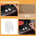 thumbnail image 3 of OUNONA 3Pcs Turntable Stylus Needle Cover Transparent Protective Replacement for Record Player, 3 of 8